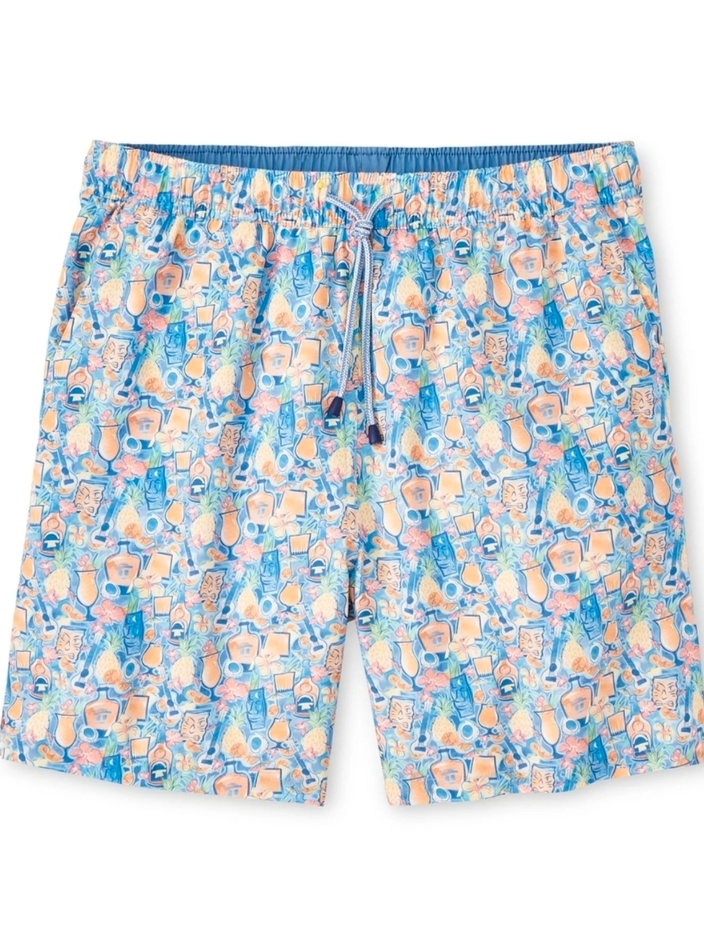 PETER MILLAR Swim Trunks Tiki Time Paradise NWOT M Board Shorts Resort